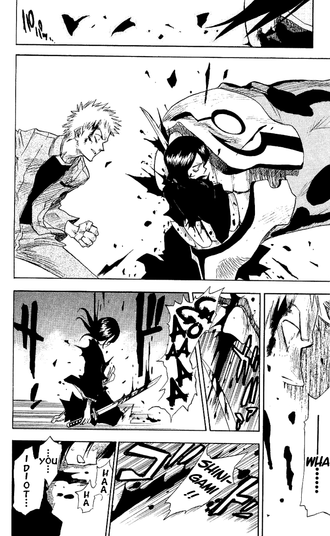 Bleach manga, chapter 1, page 40 of 57