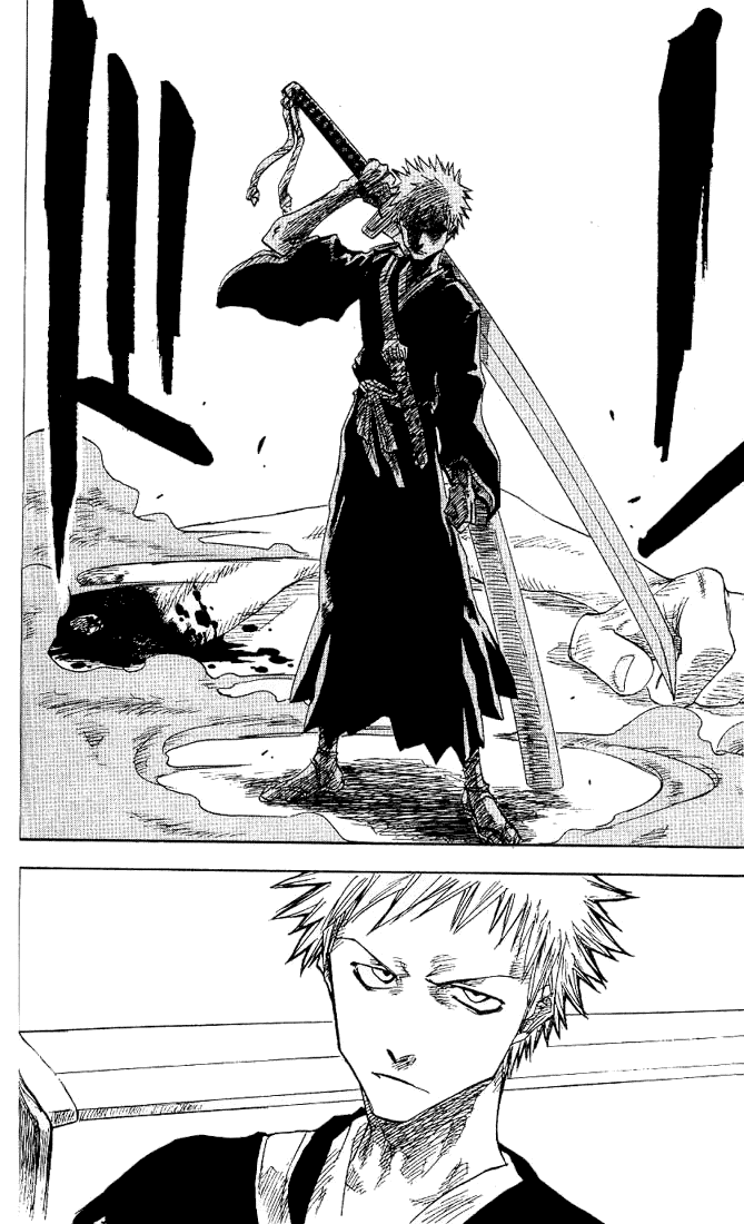 Bleach manga, chapter 1, page 50 of 57