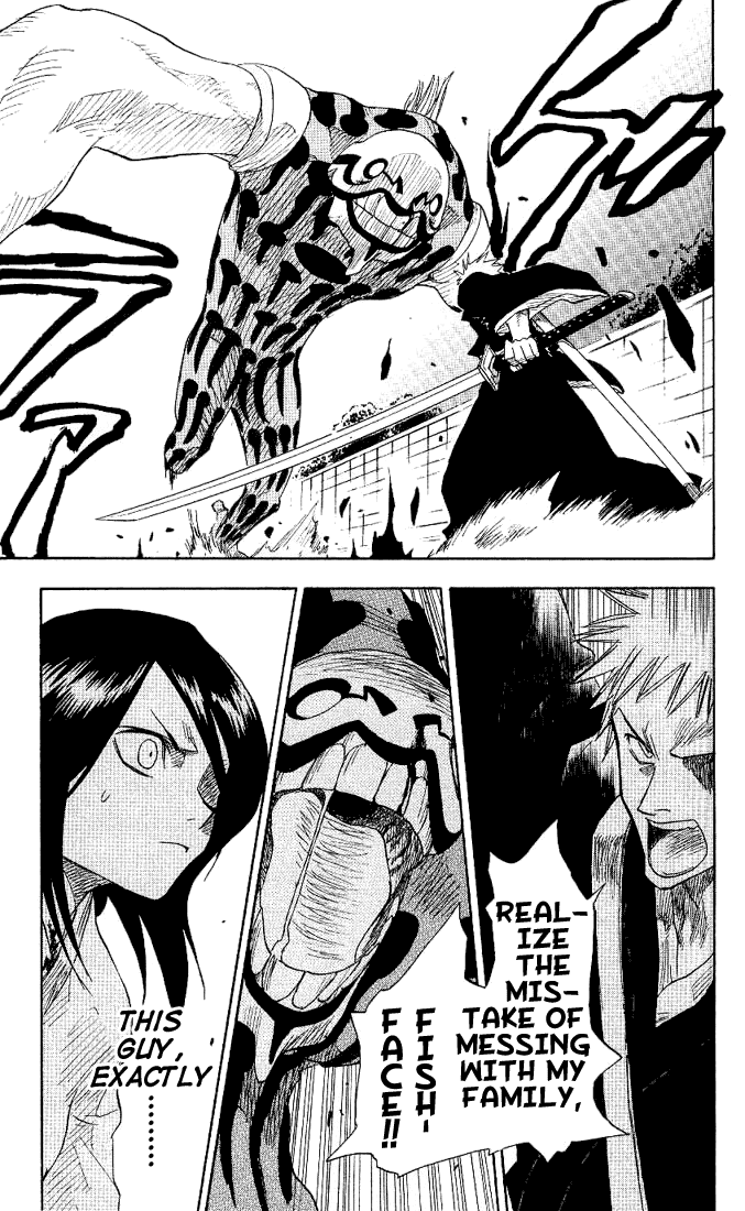 Bleach manga, chapter 1, page 53 of 57