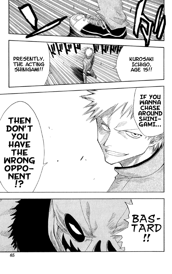 Bleach manga, chapter 10, page 20 of 20
