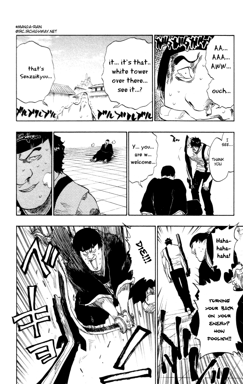 Bleach manga, chapter 102, page 13 of 21