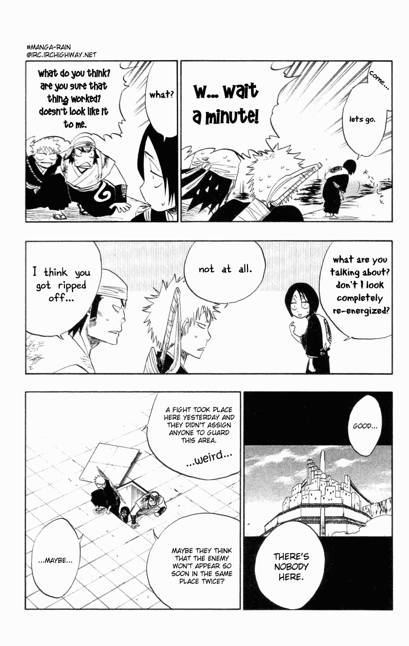 Bleach manga, chapter 102, page 9 of 21