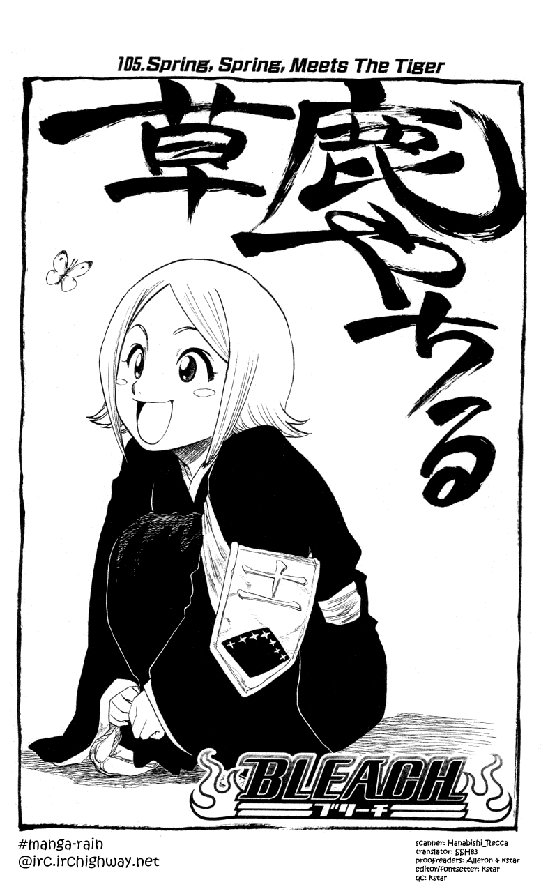 Bleach manga, chapter 105, page 10 of 19