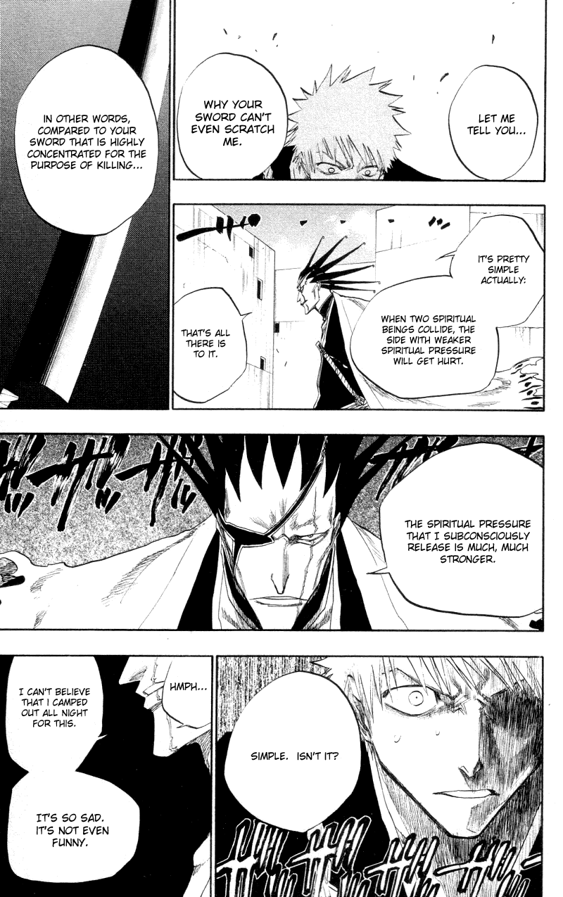 Bleach manga, chapter 105, page 7 of 19
