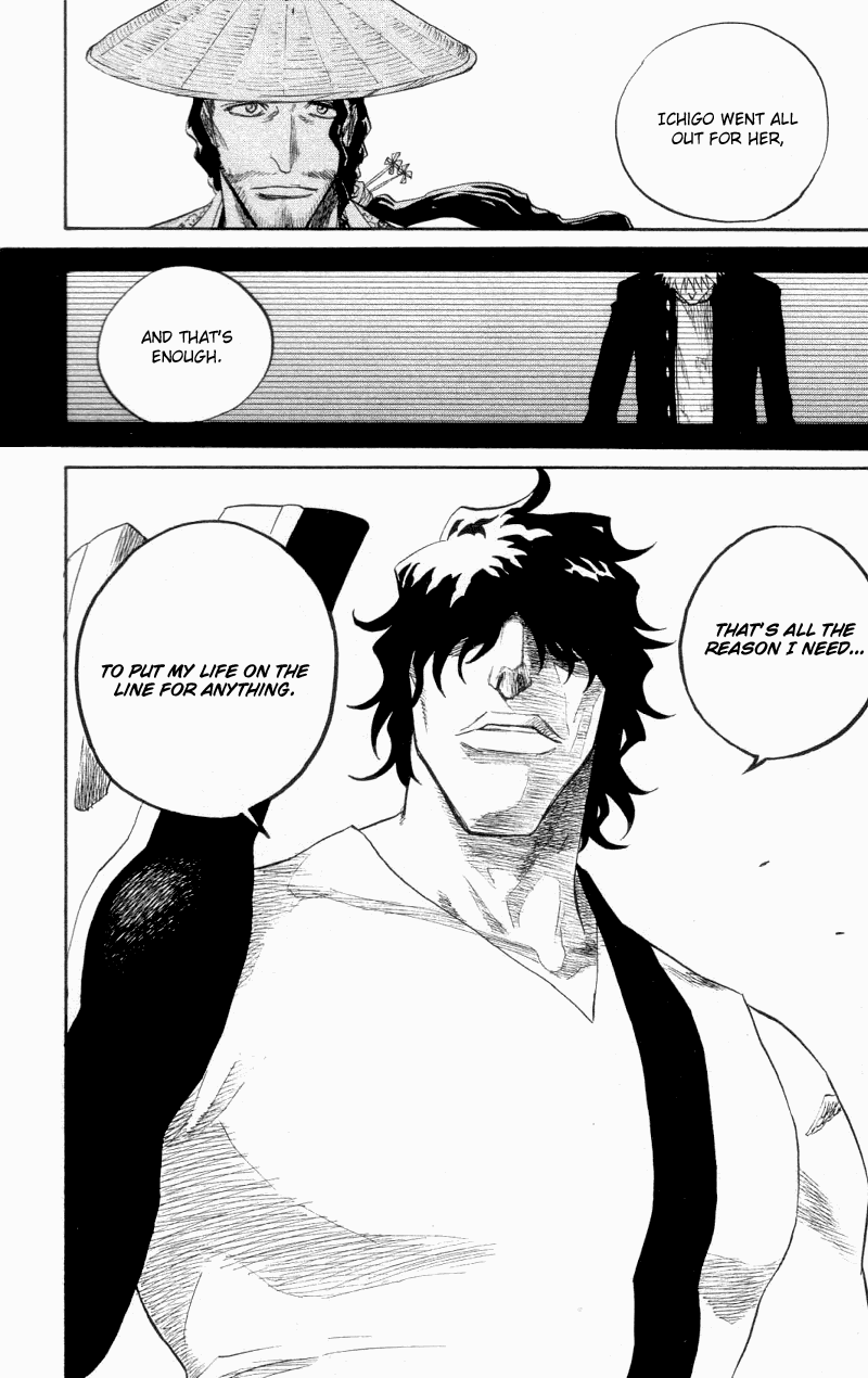 Bleach manga, chapter 106, page 17 of 21