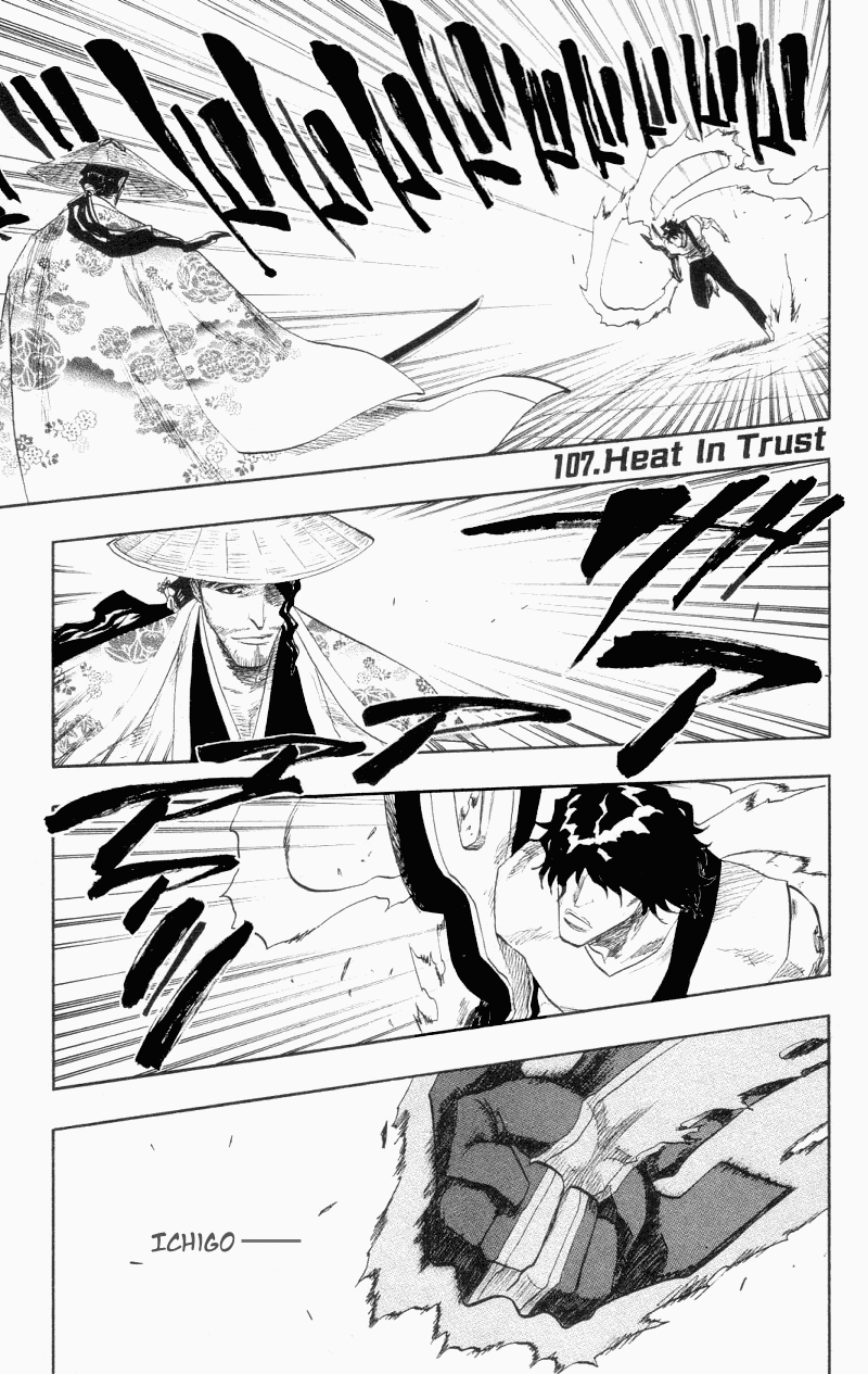 Bleach Chapter 107 page 1 - Chapter 107: Heat in Trust