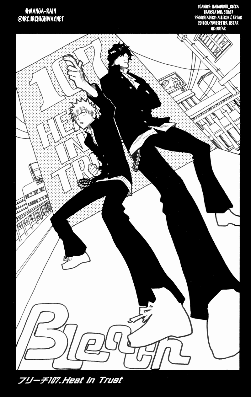 Bleach Chapter 107 page 4 - Chapter 107: Heat in Trust