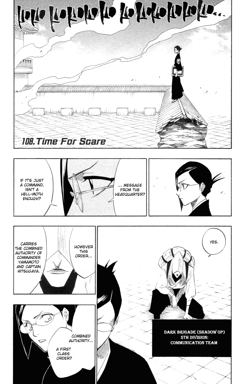 Bleach Chapter 108 page 6 - Chapter 108: A Time to Scare