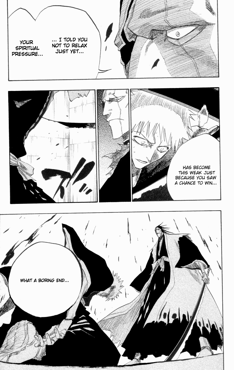Bleach manga, chapter 109, page 19 of 20