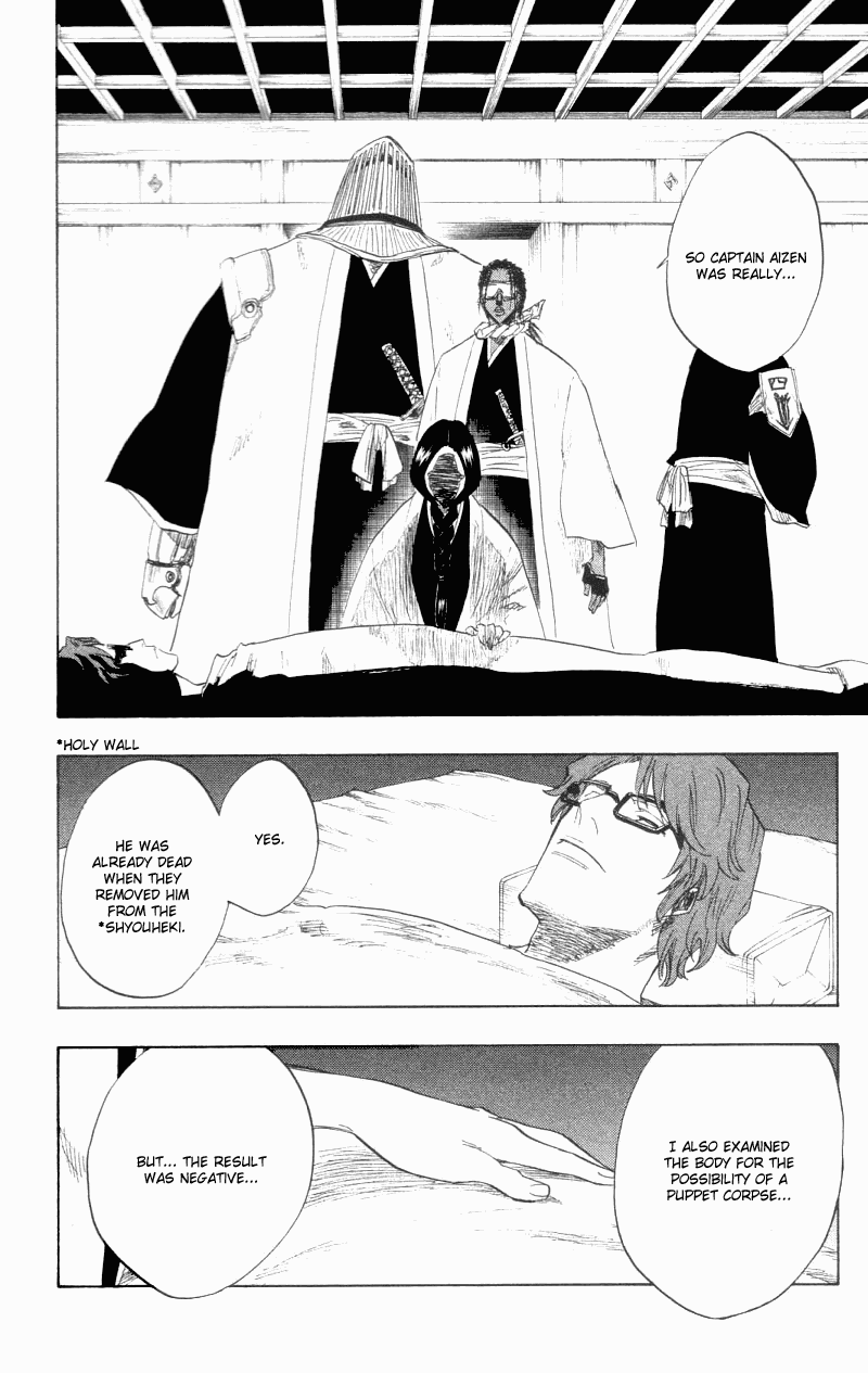 Bleach manga, chapter 109, page 6 of 20