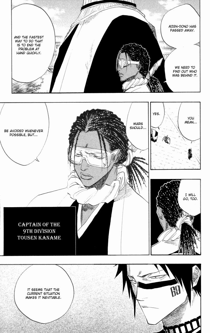 Bleach manga, chapter 109, page 9 of 20
