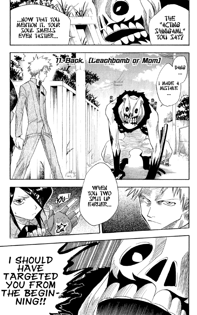 Bleach manga, chapter 11, page 2 of 20