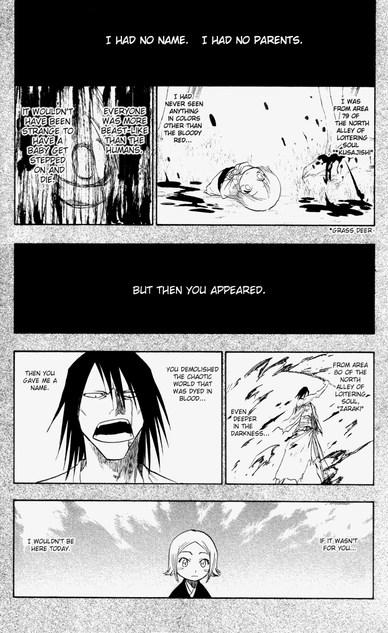 Bleach manga, chapter 114, page 16 of 21
