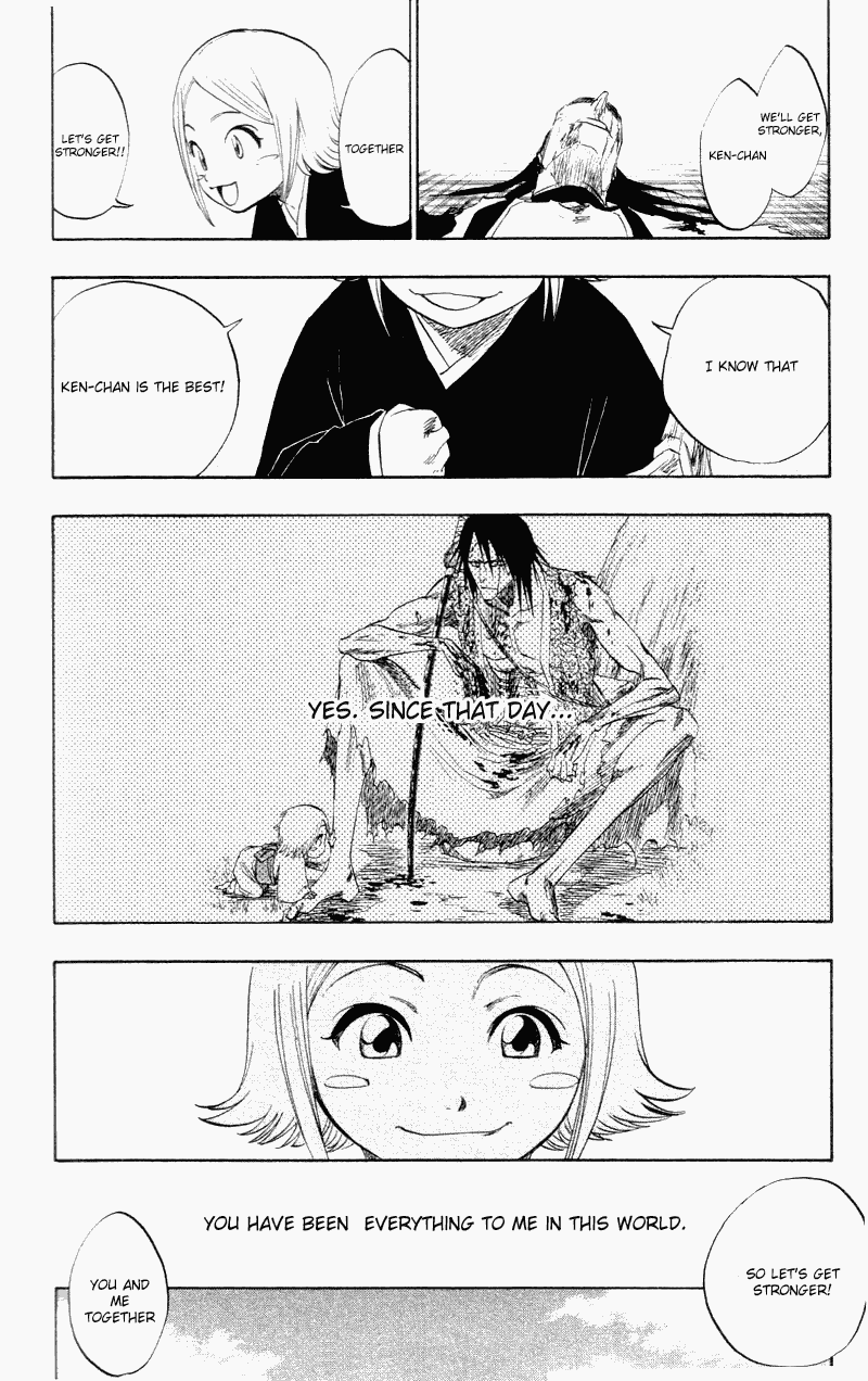 Bleach manga, chapter 114, page 17 of 21