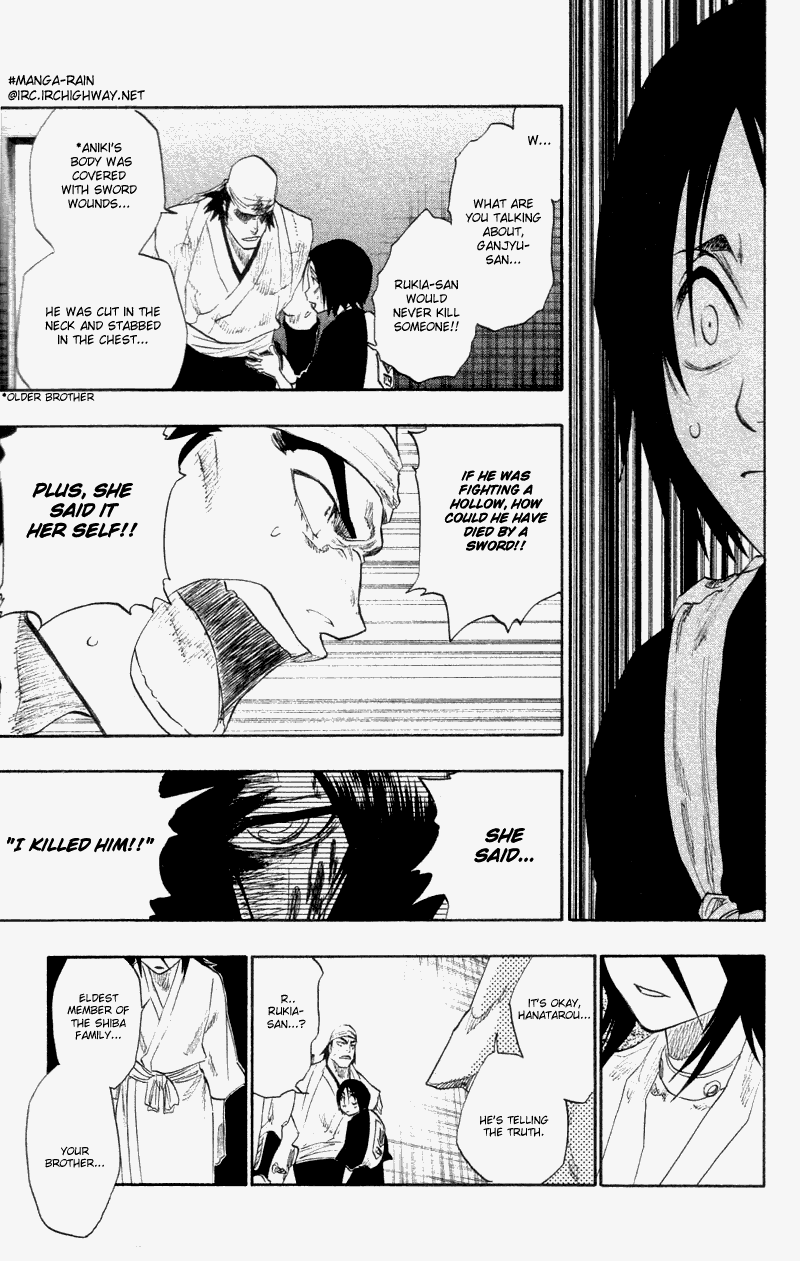 Bleach manga, chapter 115, page 15 of 20