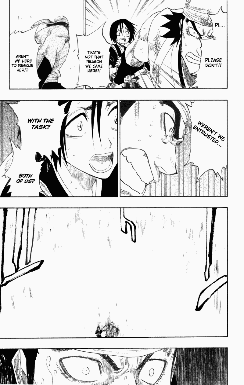 Bleach manga, chapter 115, page 17 of 20