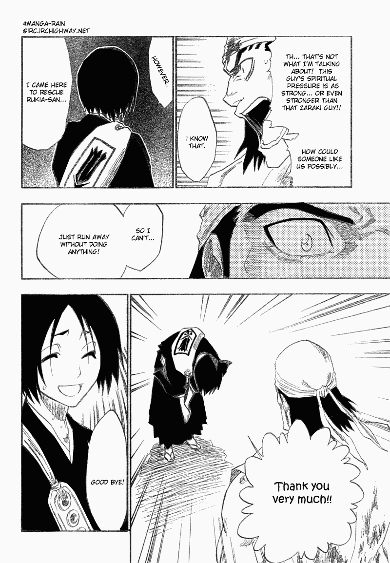 Bleach manga, chapter 116, page 10 of 52