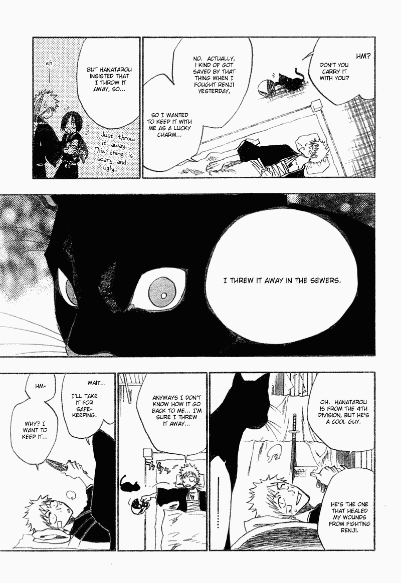 Bleach manga, chapter 116, page 19 of 52