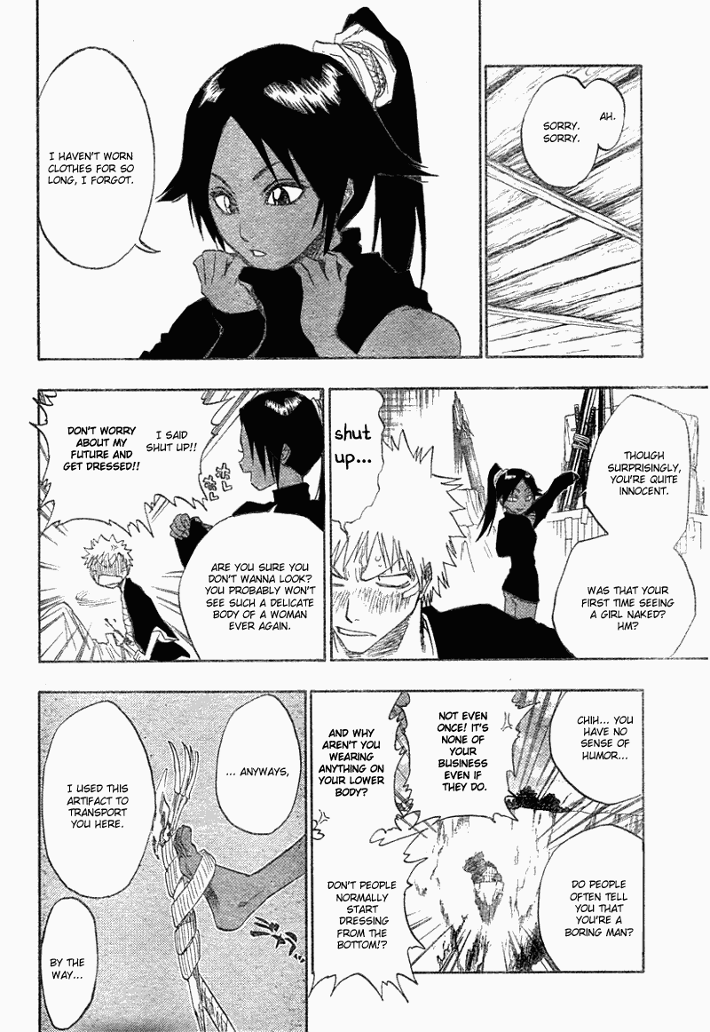Bleach manga, chapter 116, page 25 of 52