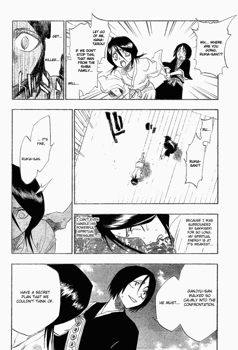 Bleach manga, chapter 116, page 31 of 52