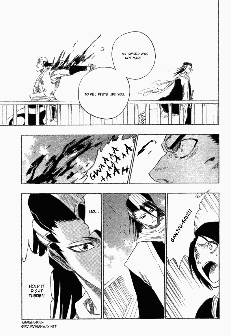 Bleach manga, chapter 116, page 34 of 52
