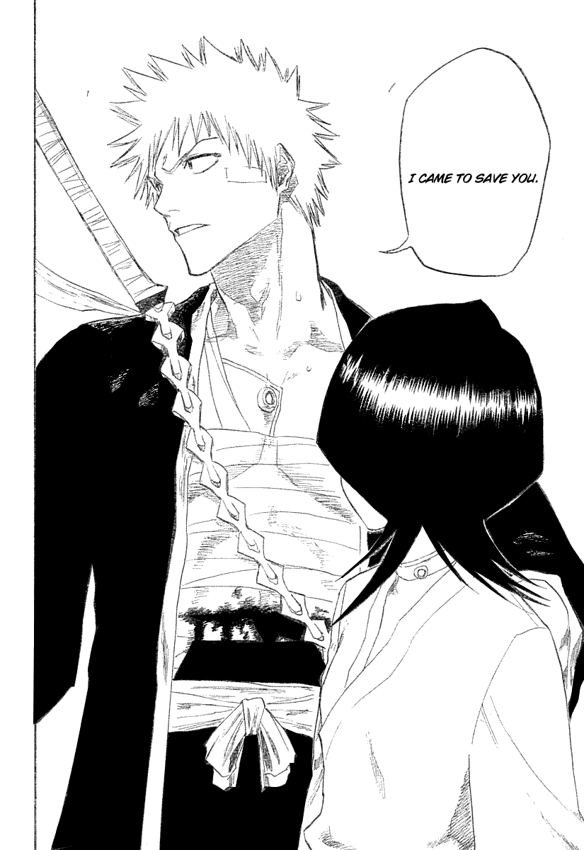 Bleach manga, chapter 116, page 49 of 52