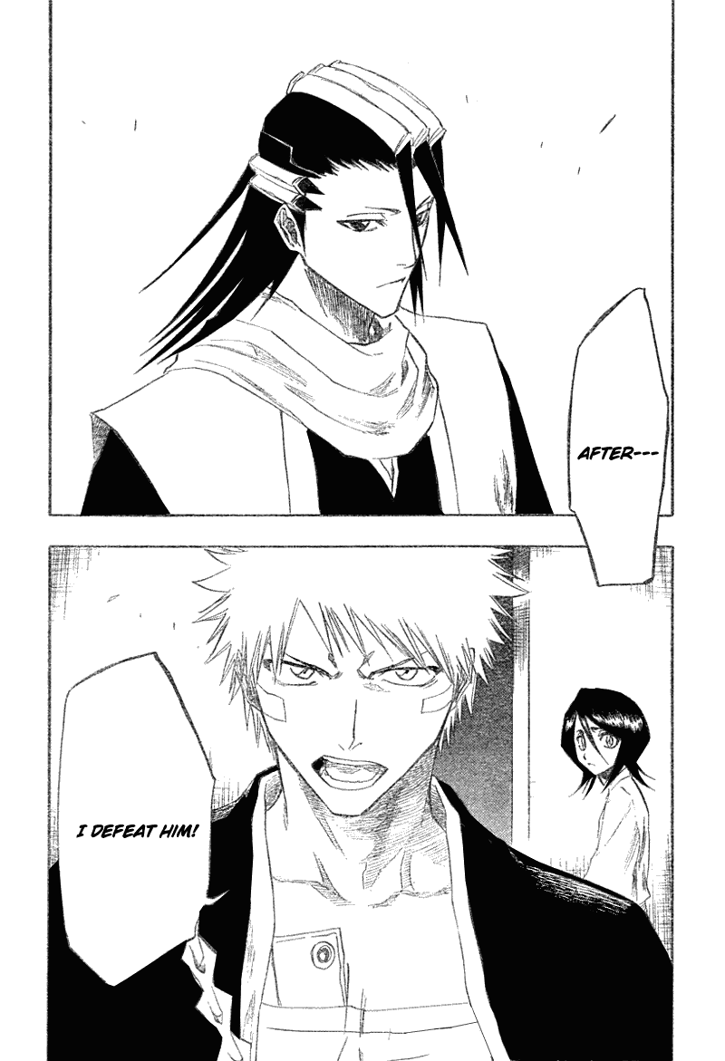 Bleach manga, chapter 116, page 52 of 52