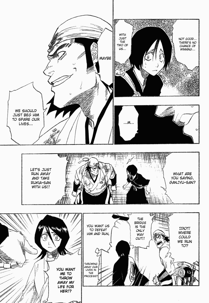 Bleach manga, chapter 116, page 7 of 52