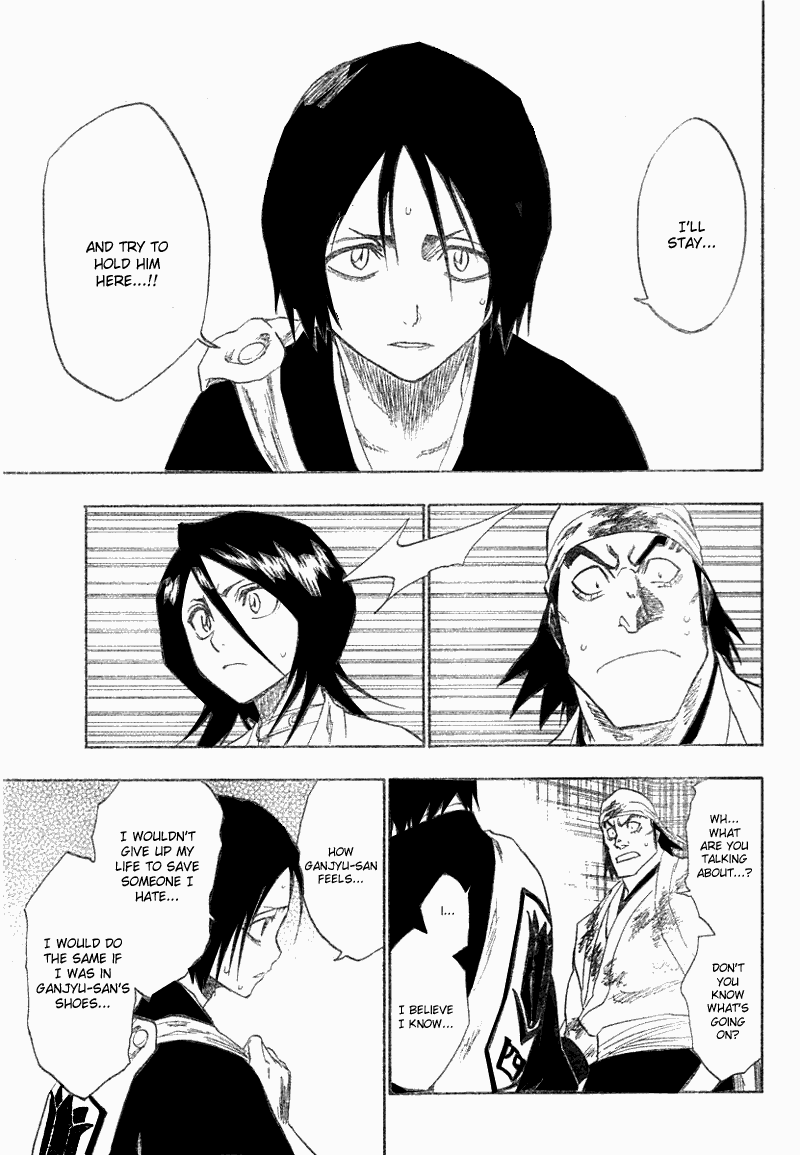 Bleach manga, chapter 116, page 9 of 52