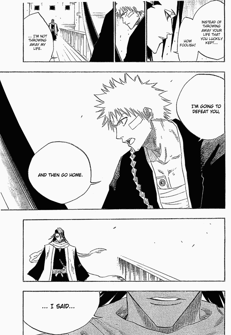 Bleach manga, chapter 117, page 12 of 22