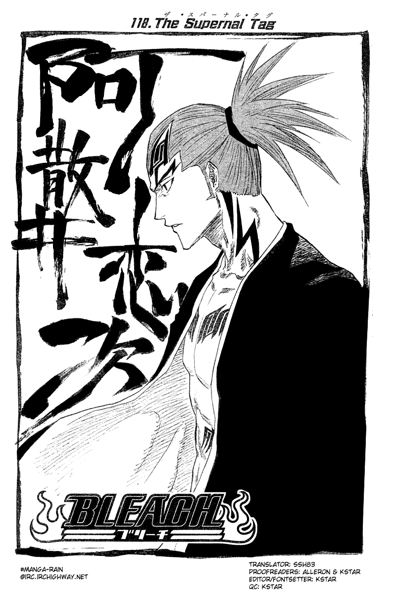 Bleach Chapter 118 page 8 - Chapter 118: Supernal Tag