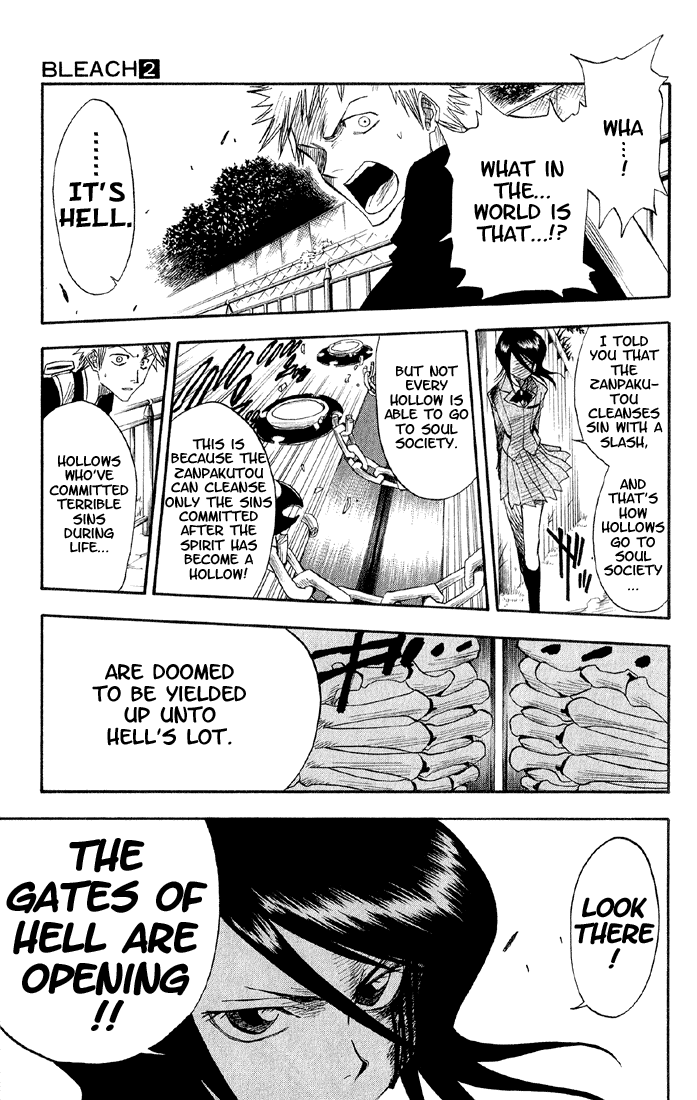 Bleach Chapter 12 page 10 - Chapter 12: The Gate of the End