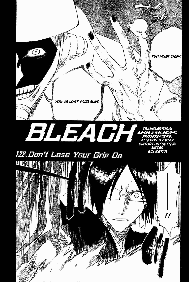 Bleach manga, chapter 122, page 6 of 20