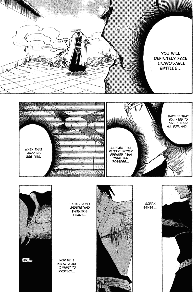 Bleach manga, chapter 124, page 15 of 20
