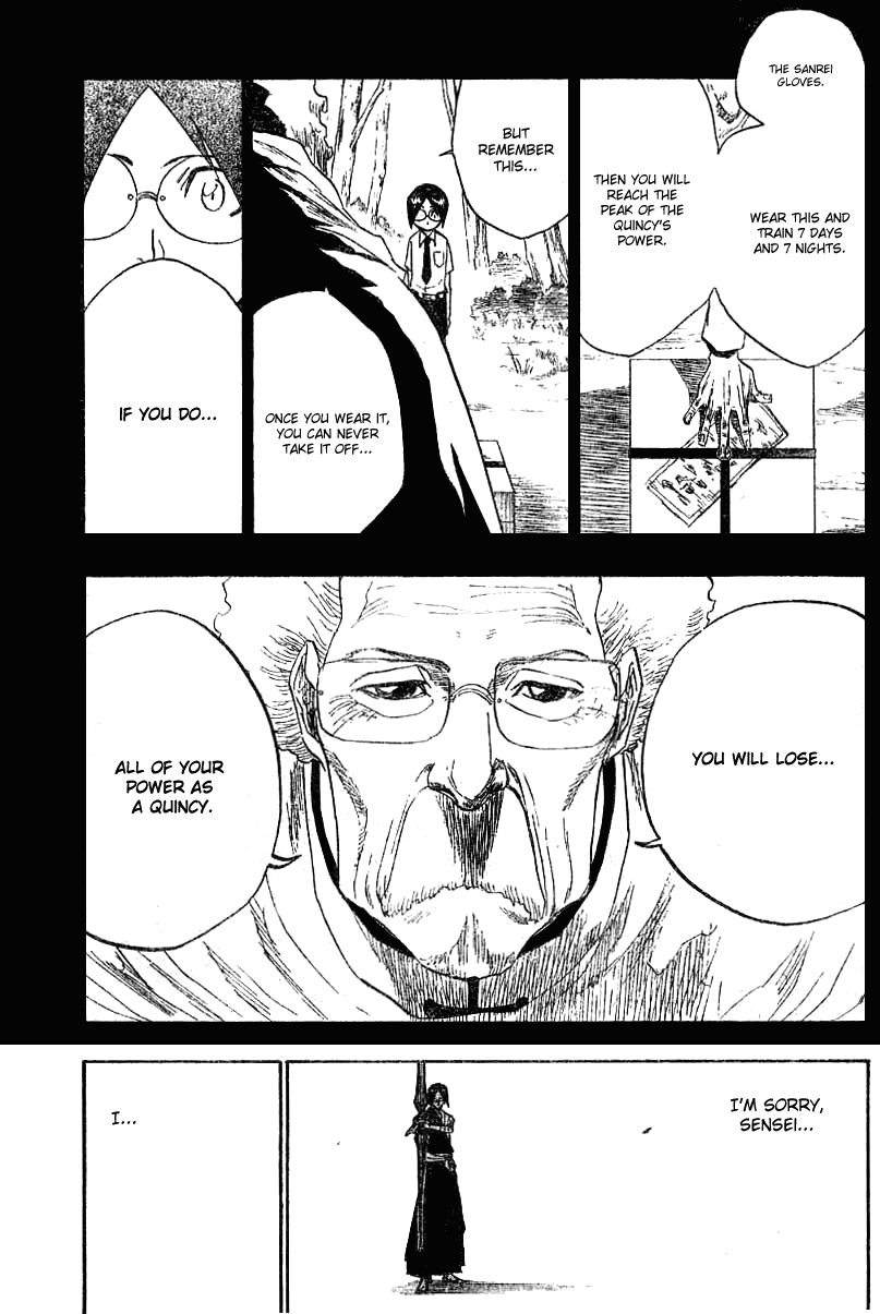 Bleach manga, chapter 124, page 17 of 20