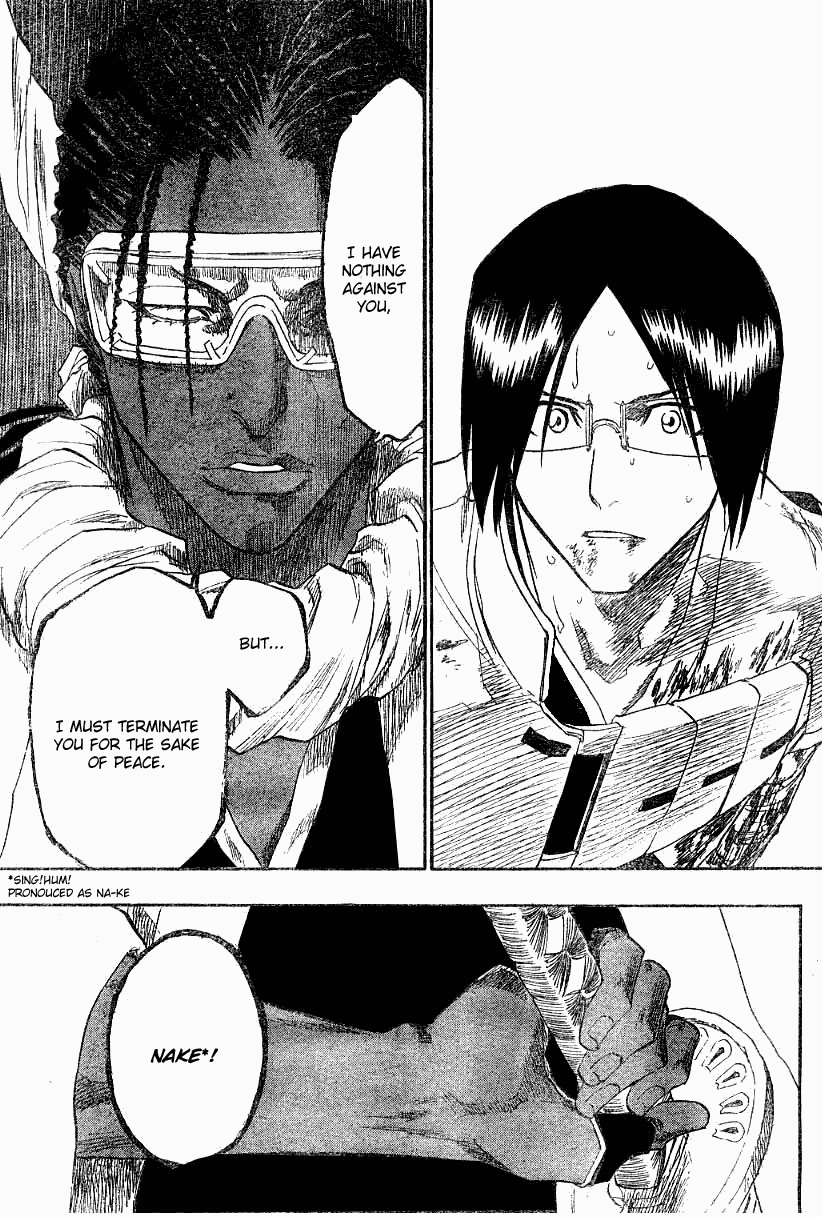 Bleach manga, chapter 126, page 16 of 20