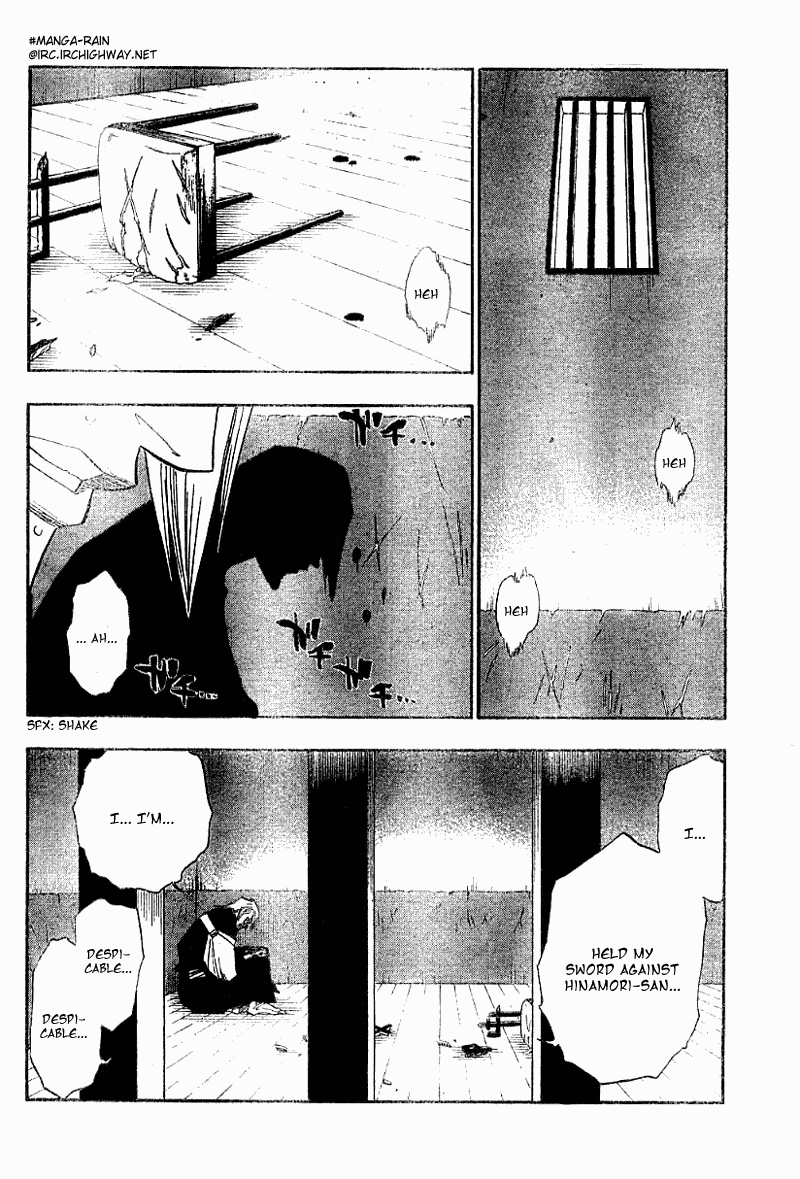 Bleach manga, chapter 127, page 16 of 19