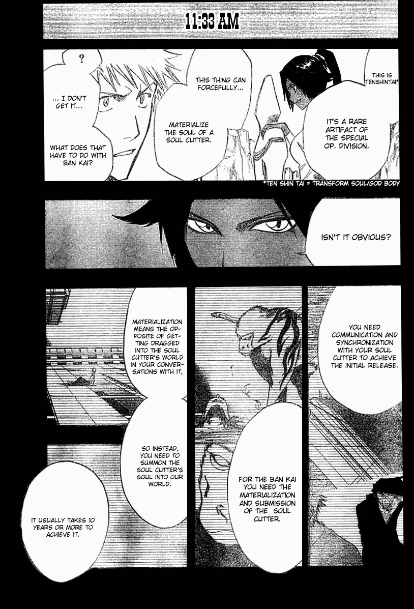 Bleach manga, chapter 127, page 6 of 19
