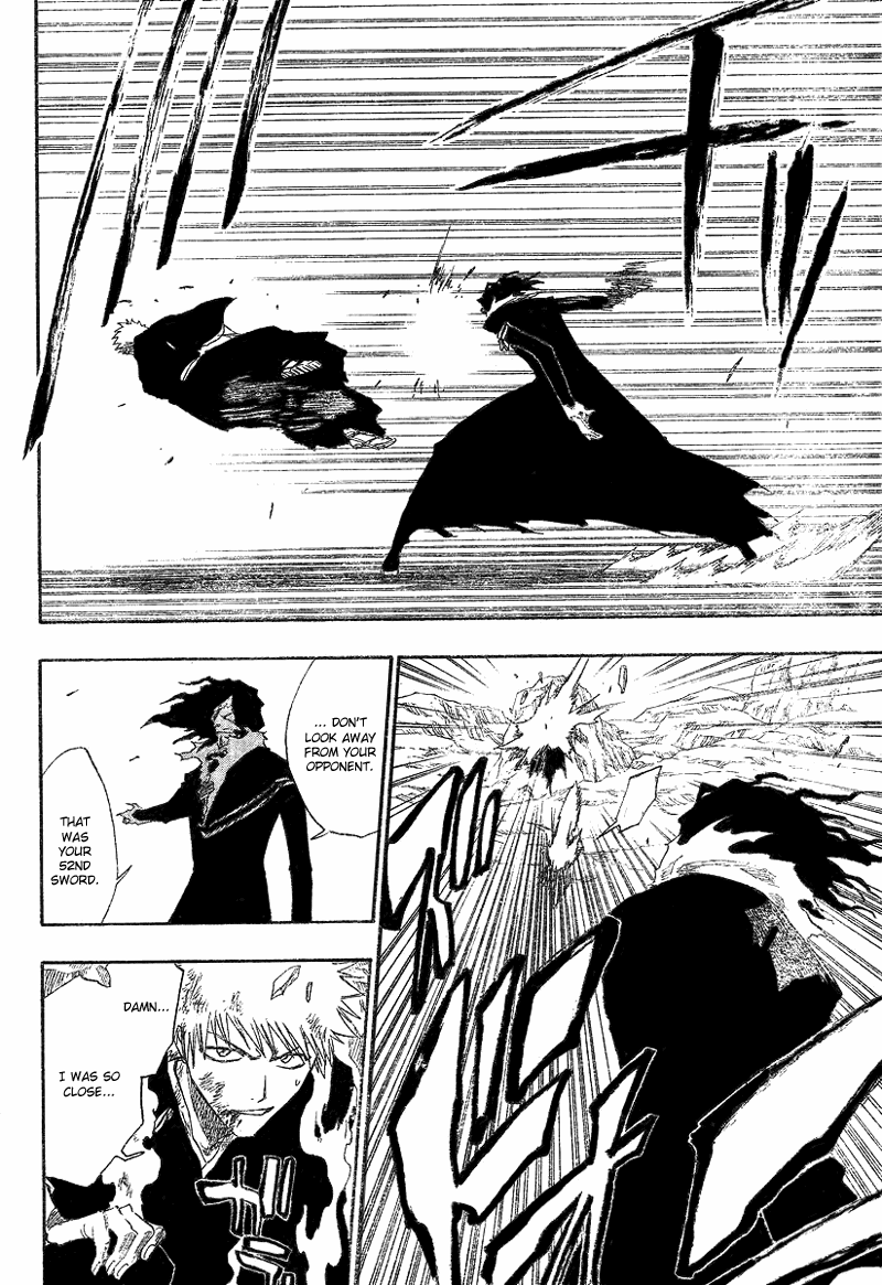Bleach manga, chapter 129, page 16 of 21