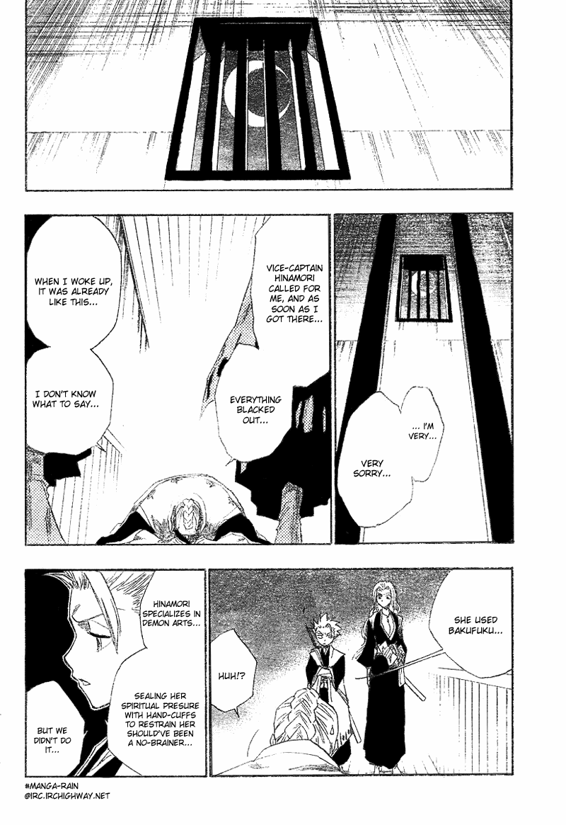 Bleach manga, chapter 129, page 18 of 21