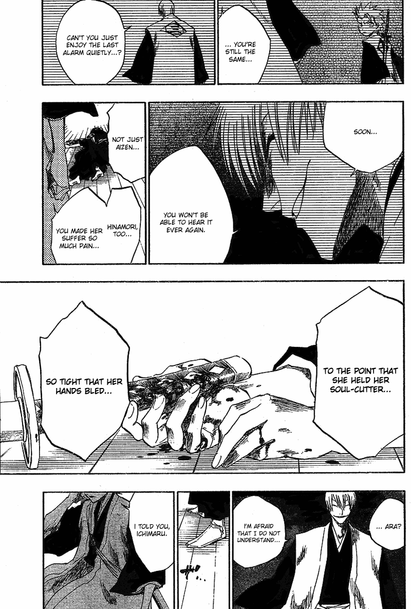 Bleach manga, chapter 131, page 18 of 21