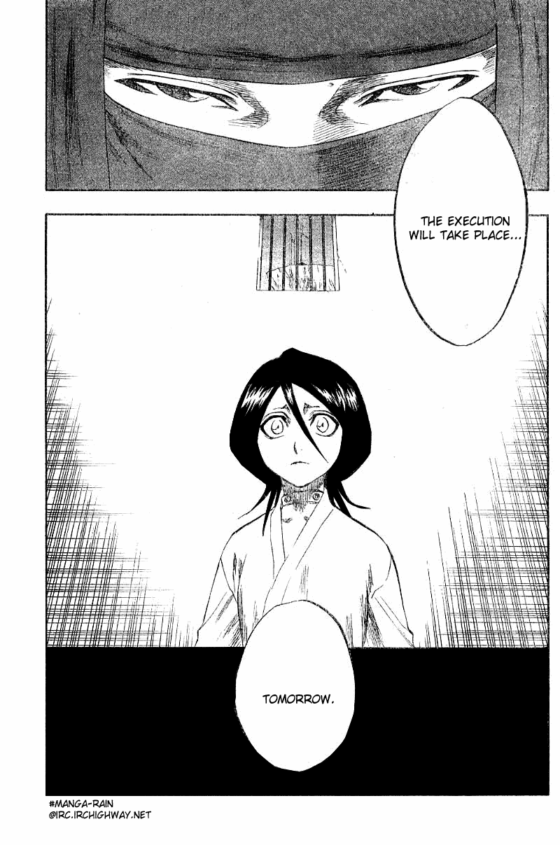 Bleach manga, chapter 132, page 22 of 22