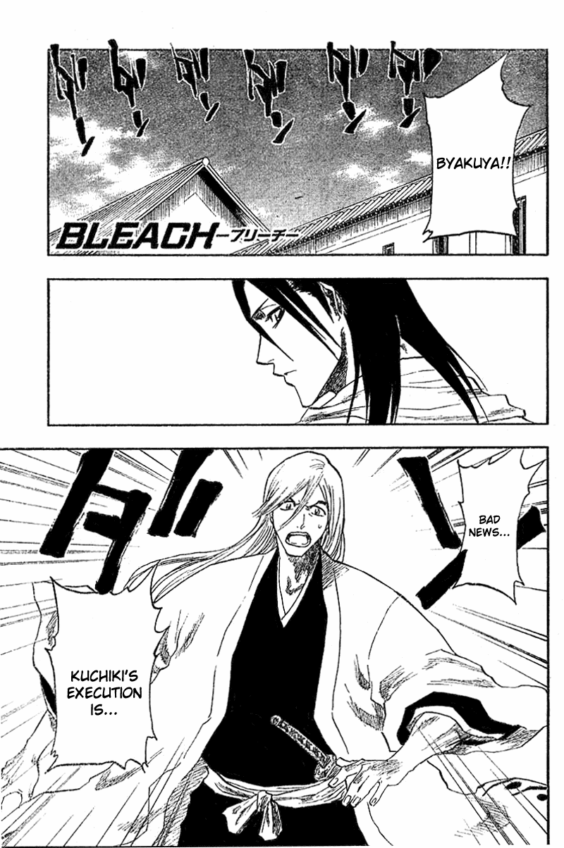 Bleach Chapter 134 page 1 - Chapter 134: Memories in the Rain 2, op.2: Longing for Sanctuary