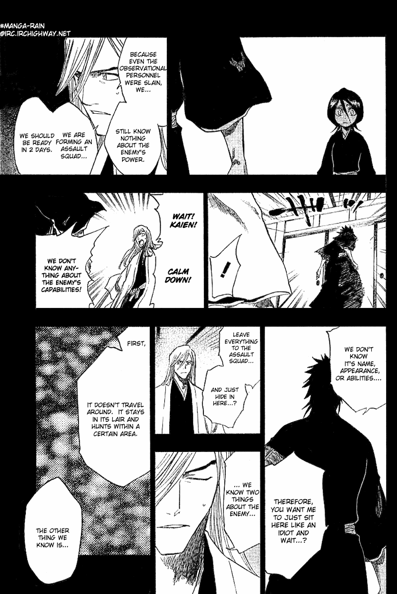 Bleach Chapter 134 page 17 - Chapter 134: Memories in the Rain 2, op.2: Longing for Sanctuary