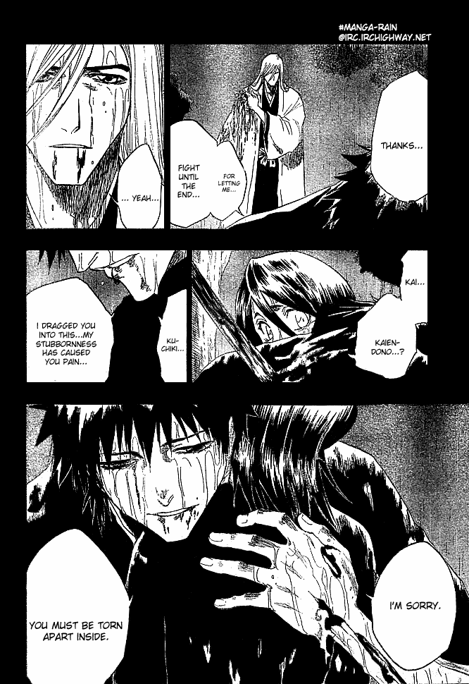 Bleach manga, chapter 136, page 17 of 20