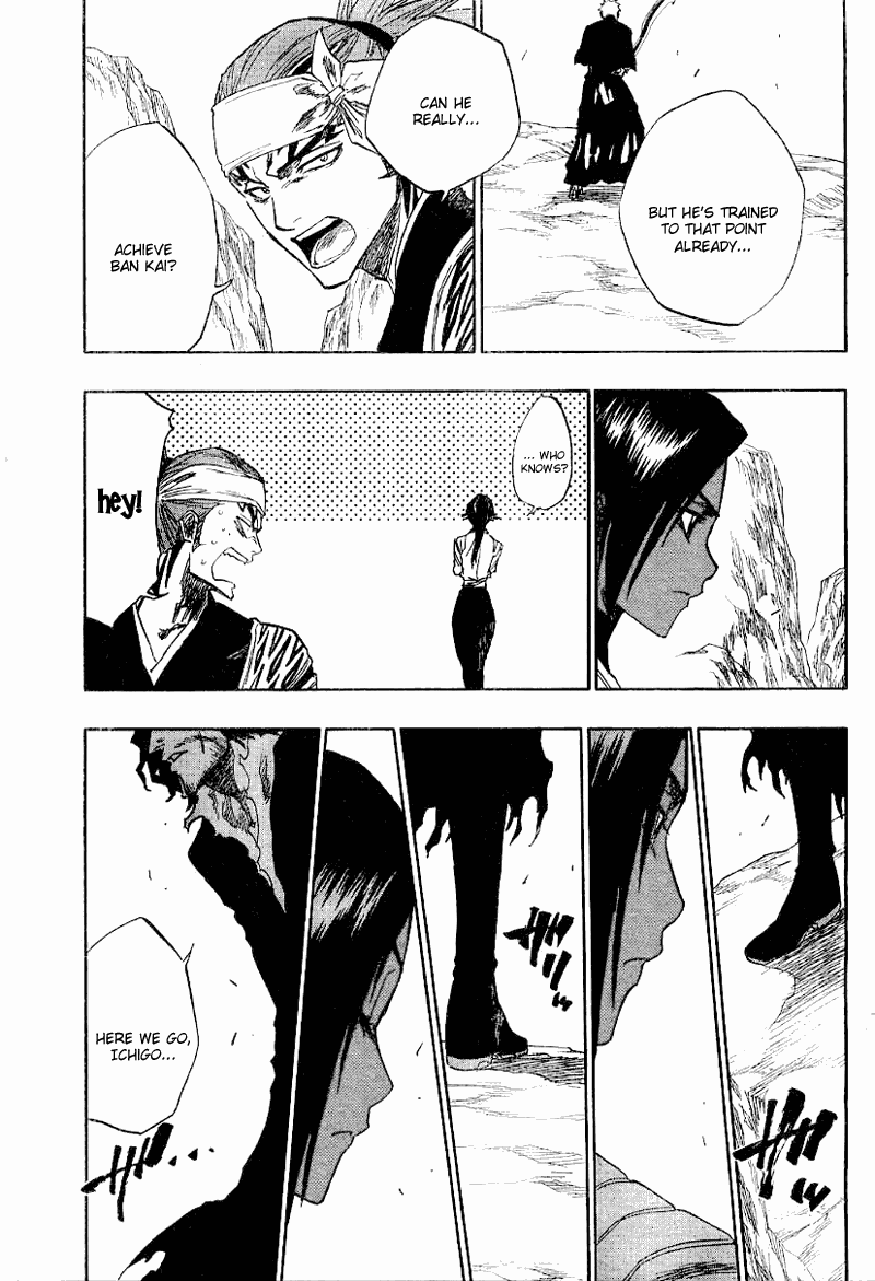 Bleach manga, chapter 137, page 17 of 20