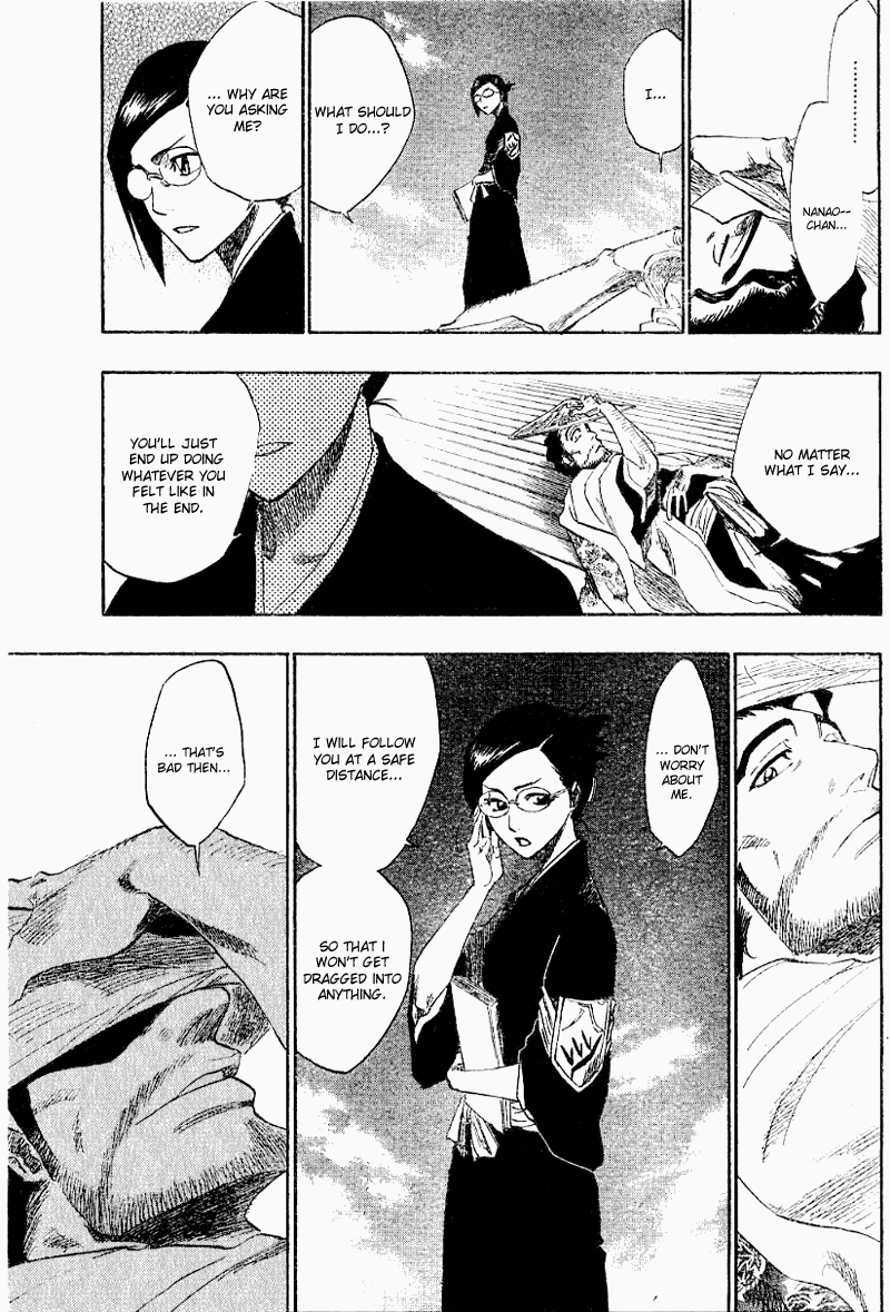 Bleach manga, chapter 138, page 15 of 21