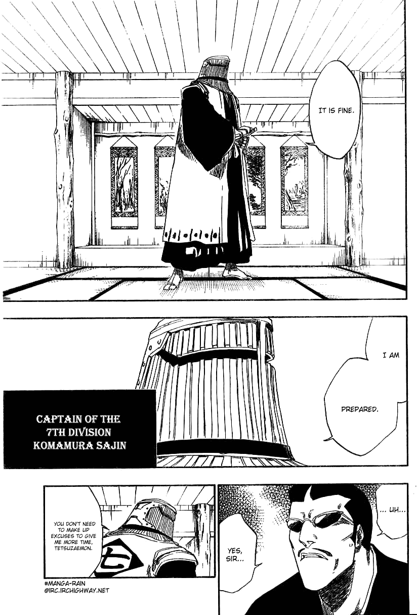 Bleach manga, chapter 138, page 7 of 21