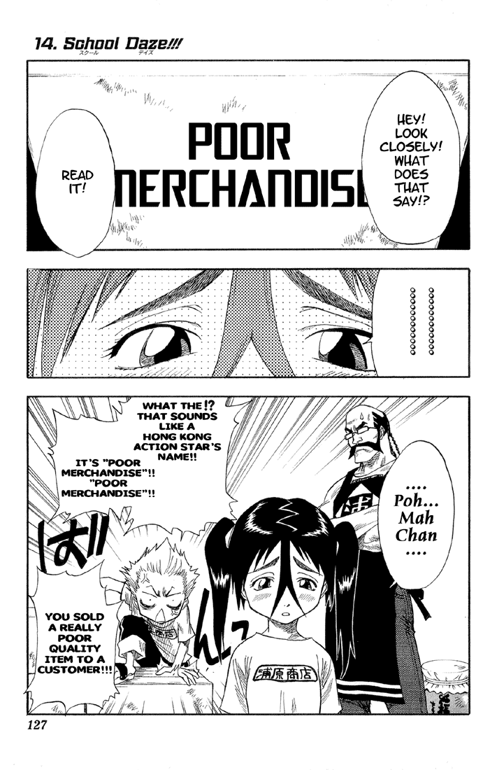 Bleach Chapter 14 page 2 - Chapter 14: School Daze!!!