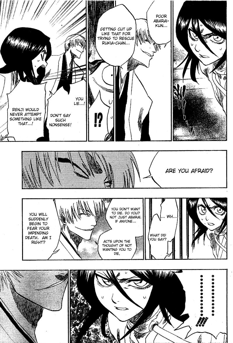 Bleach manga, chapter 145, page 11 of 22